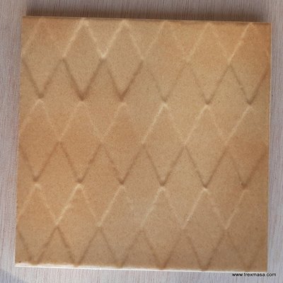 BISBAL ROMBO CARAMEL 20X20